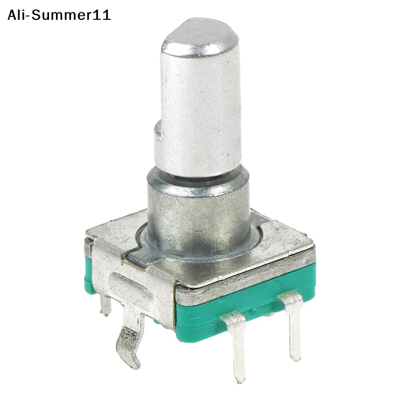 【Yb1】【Av1】【HMA73】1Pc 2026 New EC11 Thin Rotary Encoder with Switch 30 Positioning 15 Pulse 15mm Half-axis