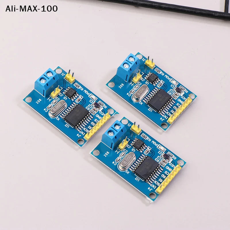 【Rw】MCP2515 CAN Bus Driver Module Board TJA1050 Receiver SPI For 51 ARM Controller Interface Module For Arduino DIY Kit