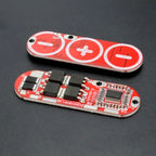 3S 4S 5S Li-ion LiPo LiFePO4 BMS 25A Battery Protection Board Balanced Charging Module for Power Tool Battery Pack