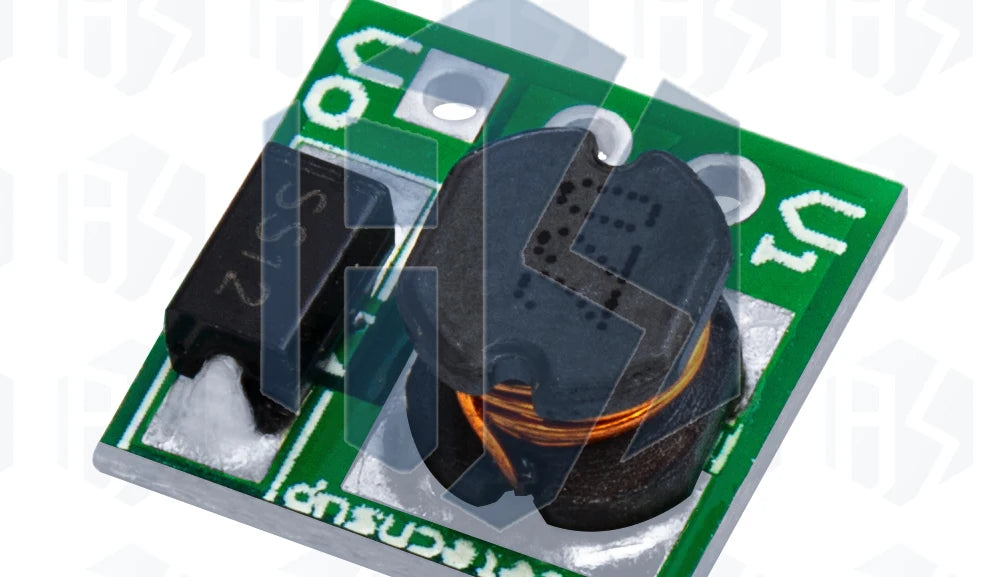 1~10PCS Efficiency 0.9-5V to 5V DC-DC Step-Up Power Module Voltage Boost Converter Board-Ideal for 1.5V-4.2V Inputs to 5V Output