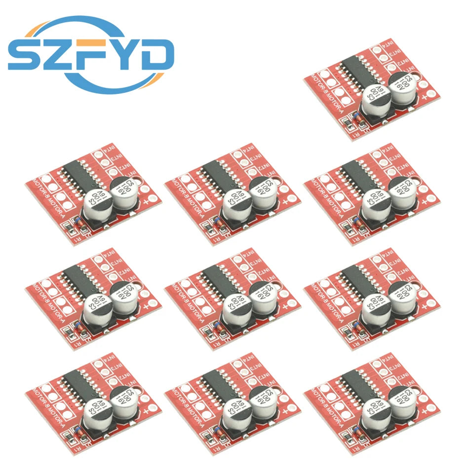 1/2/3/4/5/6/10pcs TC1508/MX1508 DC Motor Driver Module DC 2V-10V 1.5A 2-Way PWM Speed Dual H-Bridge Stepper Motor Driver L298N
