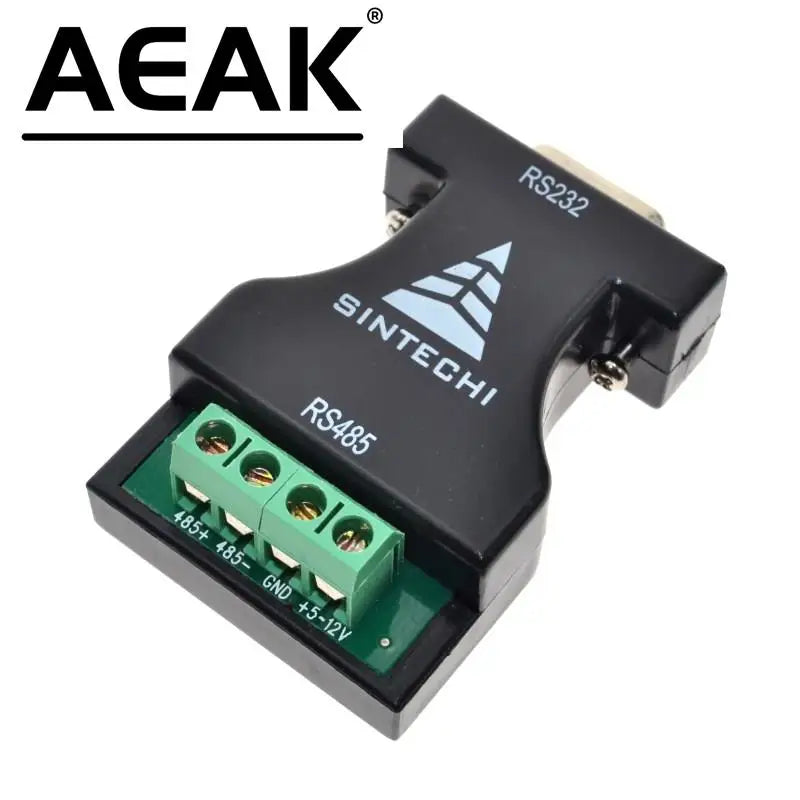 RS-232 RS232 to RS-485 RS485 Interface Serial Adapter Converter NEW
