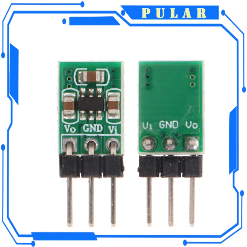 New Mini 1.8V 3V 3.7V 5V to 3.3V Boost & Buck Low Noise Regulated PLR Charge Pump 2 in 1 DC/DC Converter