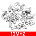10PCS Hc-49s Crystal Oscillator Electronic Kit Resonator Ceramic Quartz Resonator Hc-49 Dip 32.768k 4 8 12 16 20 25 Mhz