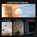 Bluetooth/WiFi LED Light Bulb E27 15W 20W 110V 220V RGB RGBCW Dimmable Led Bulbs Led Lamp For Alexa Google Home Tuya Smart Life