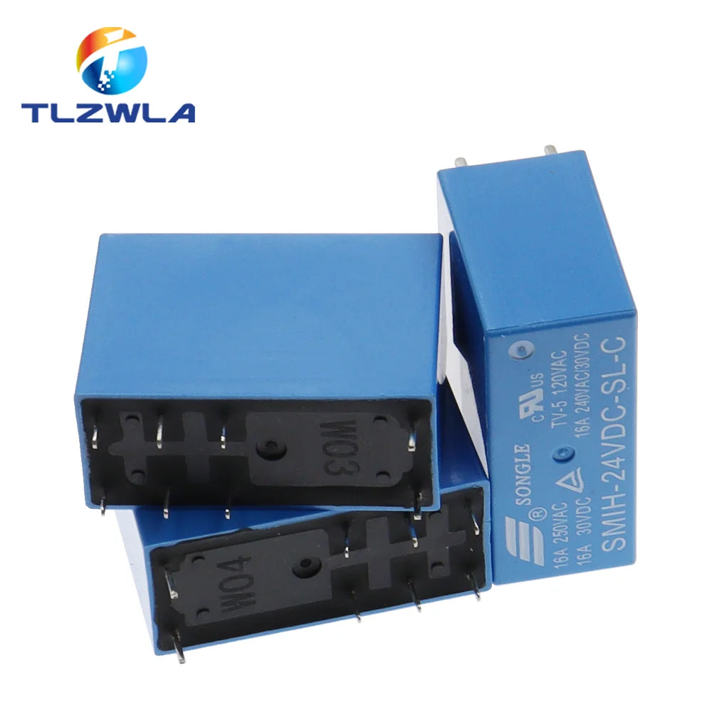 1PCS Relays SMIH-05VDC-SL-C SMIH-12VDC-SL-C SMIH-24VDC-SL-C 5V 12V 24V 16A 6/8PIN Original Relay SMIH-05VDC-SL-A
