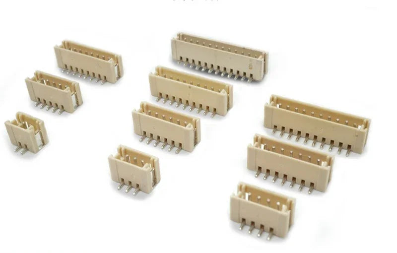 ZH 1.5 3/4/10/12Pin JST Straight/RA/Vertical/Horizontal SMD Reflow High Temp Resist Wafer Pin+Housing Receptacle+Terminal