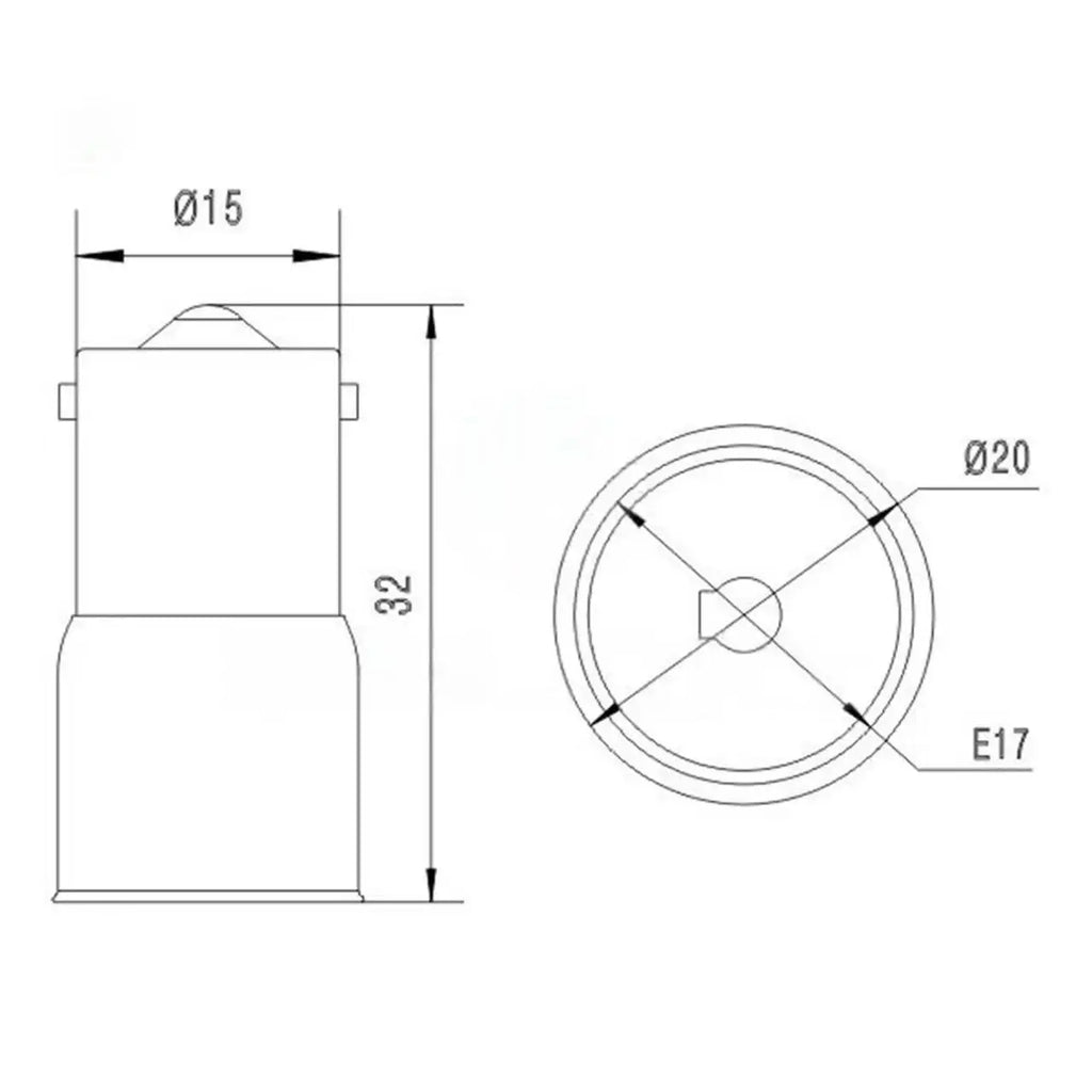 BA15S TO E12 E14 E17 E27 MR16 GU10  Light Socket Adapter LED CFL Lamp Holder Light Socket Converter Extension Adapter