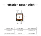 HGLRC M100 MINI GPS Module 15x15x5.2mm 2.6g M10 Chip UBLOX 10Hz For 2-7 Inch Long Range FPV Racing RC Drone Quadcopter DIY Parts
