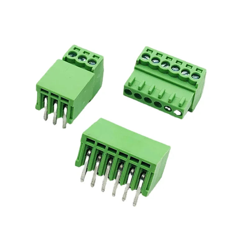10Sets 15EDGK 2.54mm 0.1" 2EDG 2p 3p-16p Plug Screw Receptacle Socket+ 2EDGV R Wafer Male Pin Header Wire Terminal Block
