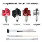 Ceramics Heater Thermistor for Bambu lab BambuLab X1 X1C P1 P1P P1S Combo 24v 48w Heating block 3D Printer Parts