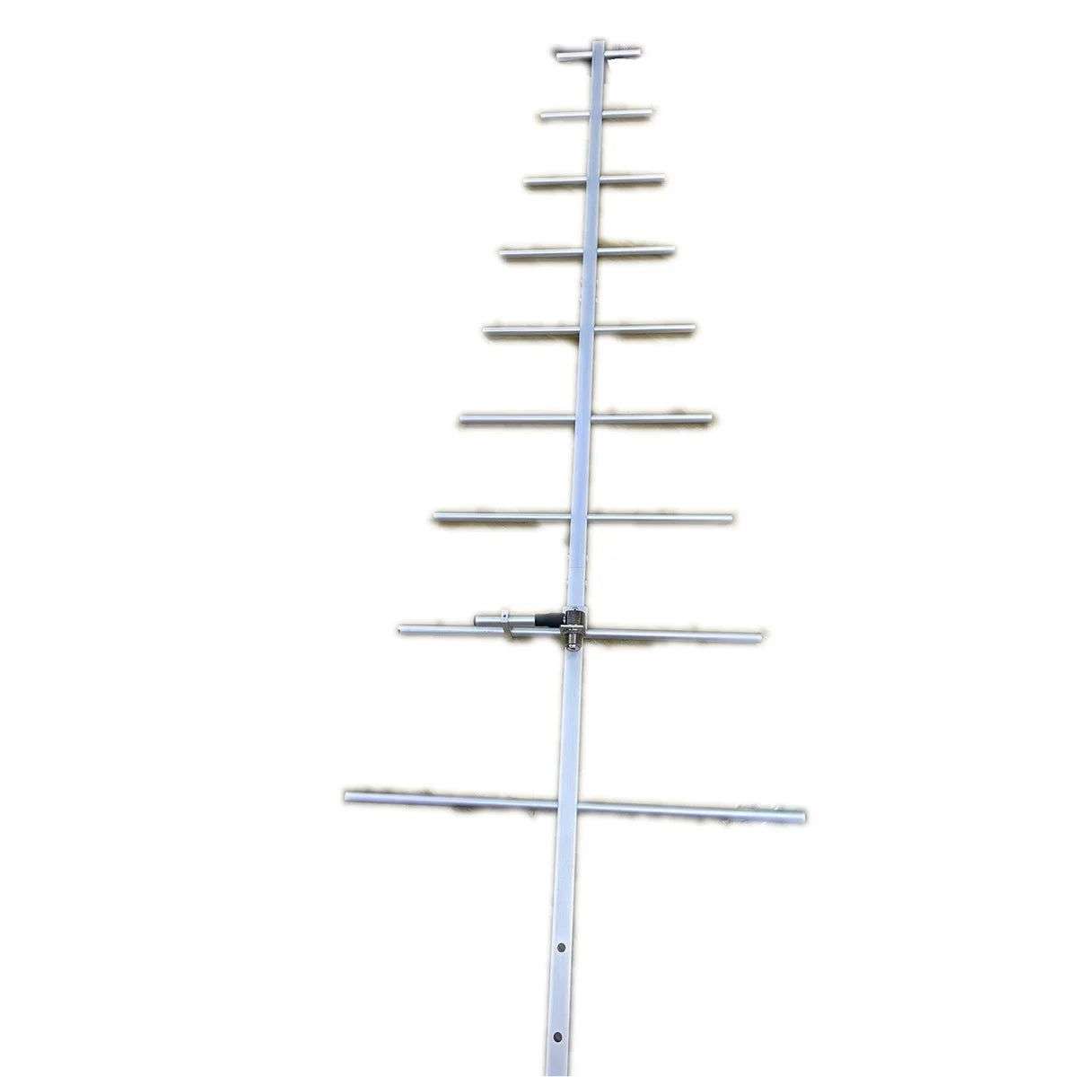 9‑Element UHF Yagi Gamma Antenna, Tunable 430‑450MHz 13dBi High Gain, SO239 for Base Station Radio Repeater Signal Boost