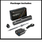 Original TS101 Soldering Iron Electric 65W Temperature Adjustable Programming TS100 Soldering Iron New Upgrade With PD Plug Kit