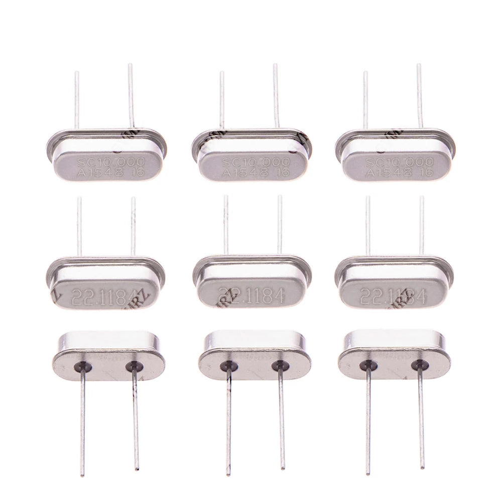 10PCS/200PCS 11.0592MHZ HC-49SMD SMD 2Pin Passive Crystal Oscillator 27MHZ 32MHZ 25MHZ 16MHZ High Precision Quartz Resonator