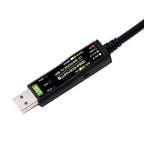 Industrial Grade USB to RS232/485 Serial Cable (C), 2m, Supports 3.3V/5V, Original FT232RNL Chip