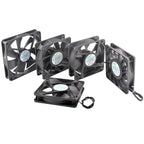 ANCHAOPU 40mm 50mm 60mm 70mm 80mm 92mm 120mm 140mm EC Brushless Cooling Fan AC 110V 120V 220V 240V Axial Flow Fan for Cabinets