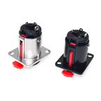 5/20PCS Professional Speaker Plug Audio Jack 6.35mm Female Socket Panel Mount Xlr Connector Black&silvercolors Banana Plugs Rca