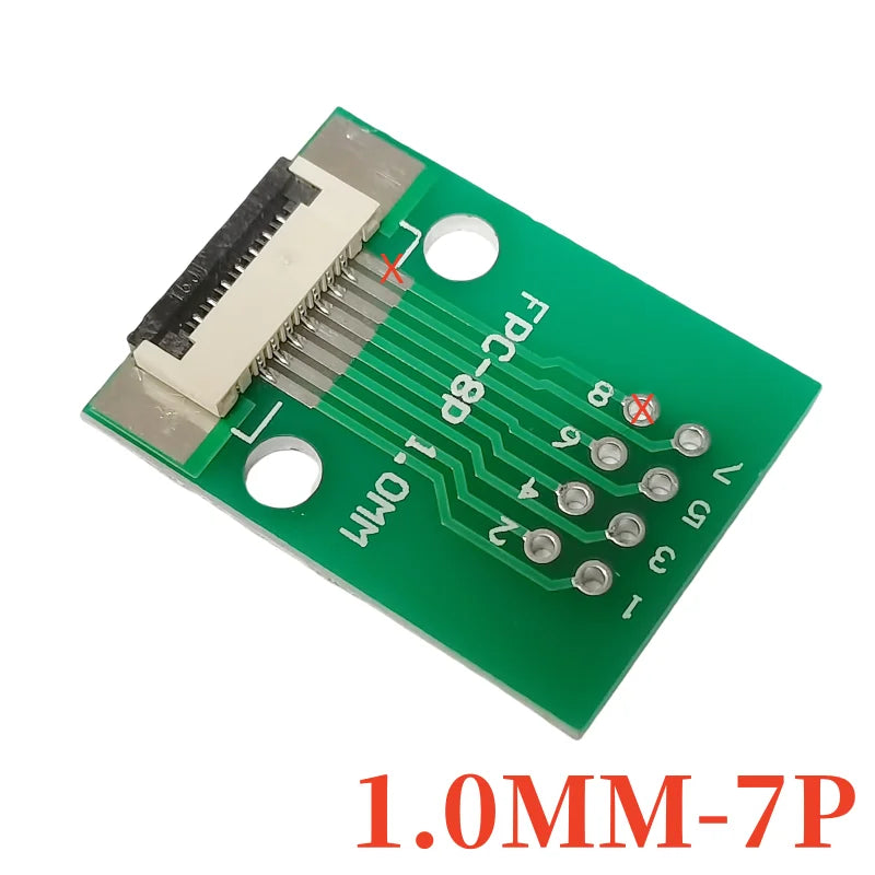FPC FFC Flexible Cable Adapter Board 1.0mm Pitch Connector SMT to 2.54mm 4/5/6/7/8/9/10/12/14/15/16/18/20/22/24/26/28/30/32/40P