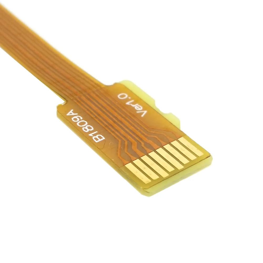 Micro SD TF to Memory Card Kit Male to Female Extension Cable Soft ribon Flat FPC Mobile Tablet Camera Extender Cable 10cm 16cm