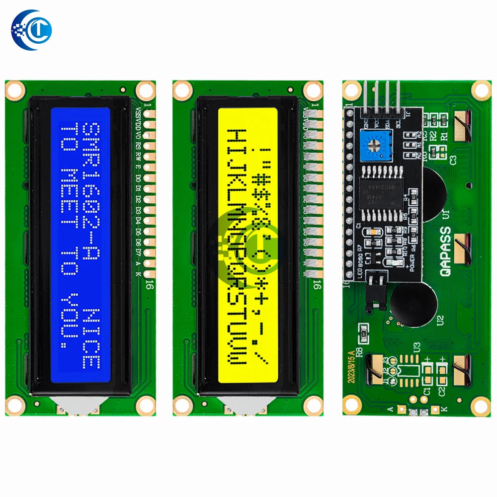 LCD2004A I2C 20x4 Blue Character LCD Module - HD44780 Driver with IIC Serial Interface for Arduino