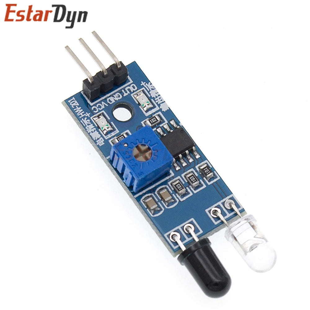 Estardyn High-Precision Digital IR Infrared Obstacle Avoidance Sensor Module 3-Pin KY-032 for Robot Smart Car DIY Project