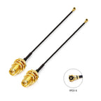 2PCS U.F.L1 To SMA Female Low Loss Coaxial Cable 15CM U.F.L1 1.13mm Pigtail Cable for  PCIE Network Cards PCI Wi-Fi WAN Repeater