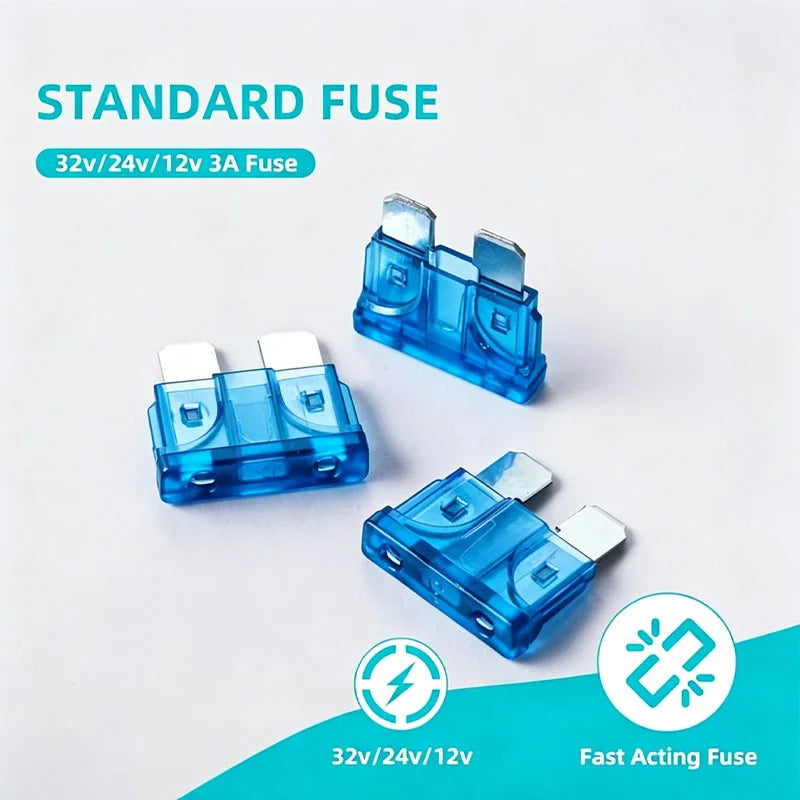140PCS Car Blade Fuse Kit, Standard & Mini Auto Blade Fuses Assortment, ATC/ATO Automotive Fuses 5A 7.5A 10A 15A 20A 25A 30AMP