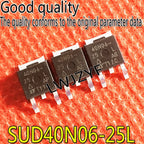 (10Pieces)  New 40N06-25L SUD40N06-25L SUD40N06 TO-252 N-Channel 60-V (D-S), 175 _C MOSFET, Logic Level Fast shipping