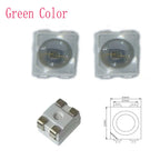 50/100/200PCS SMD LED 3528 4Pin PLCC-4 Red/Yellow/Blue/Green Color With Len For Car-Lighting