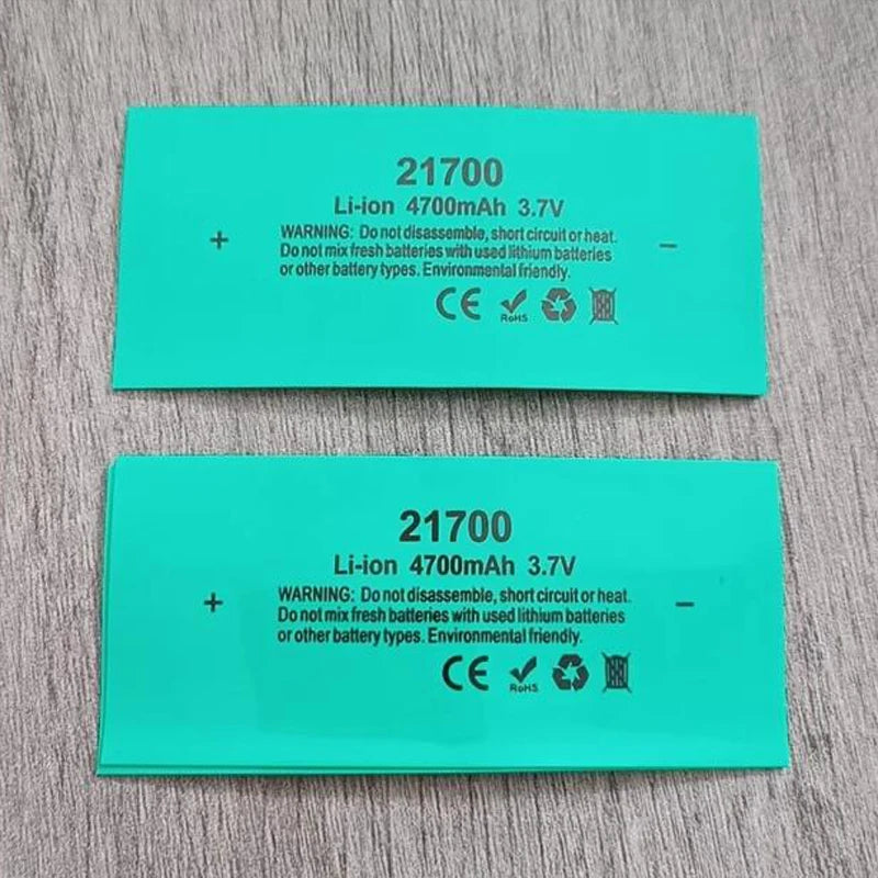 21700 Battery Plastic Shrink Skin Packaging Film PVC Shrink Sleeve Packaging Insulation Film for Lithium Battery