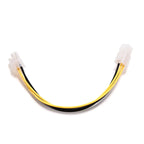 ATX 4pin Male to Female Power Supply Cable 4 Pin Motherboard CPU Power Supply Adapter Converter ATX Cable 12V