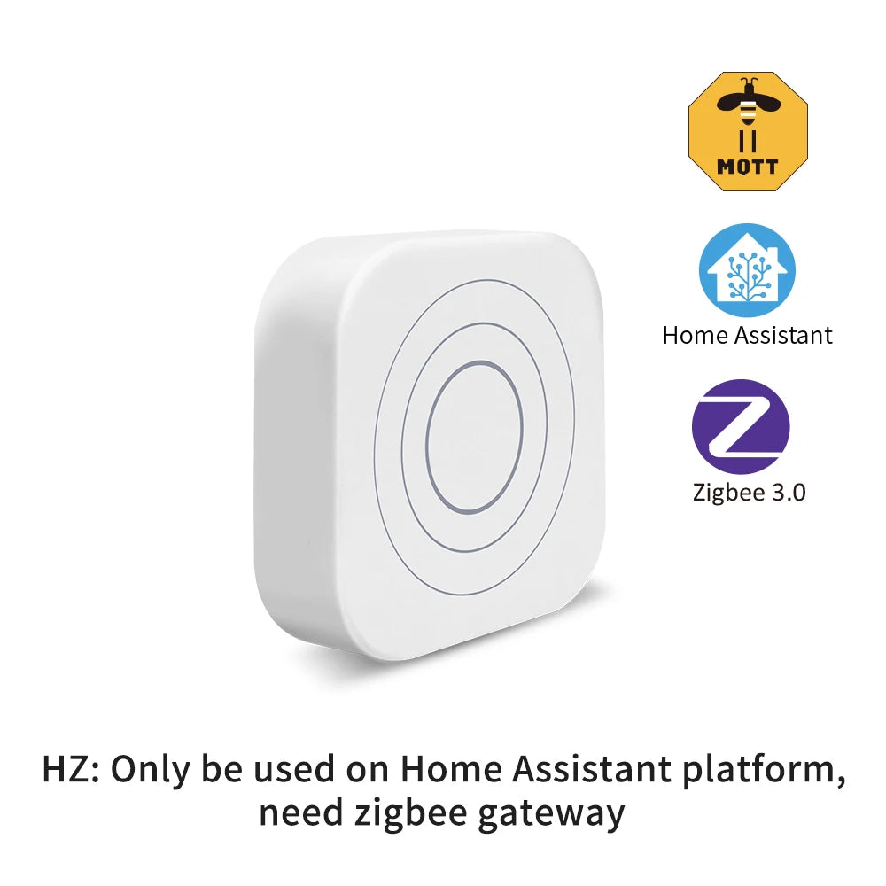 Lincukoo Tuya ZigBee 3.0 Smart 24G Human Presence Motion Sensor Detection 120 Degrees Detection Home Assistant ZigBee2MQTT