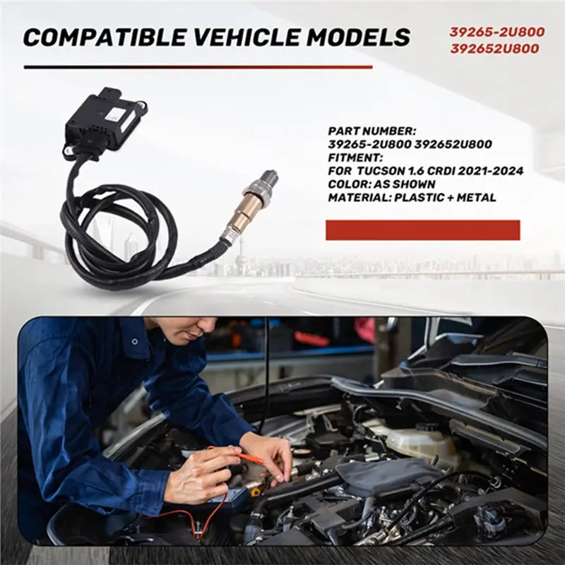 Efficientt-For Tucson 1.6 Crdi 2021- 2024 PM Particulate Matter Sensor 39265-2U800 392652U800