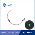 Economical Compact Green Dot Laser Diode Module 520nm D8mm 5mW 10mW 3V 5V 12V 24V Industrial Grade for Woodworking Machinery