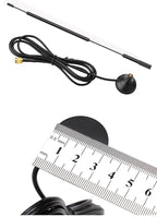 2.4G WIFI Bluetooth Small Suction Cup Antenna High Gain 12dBi SMA Male 3M Cable for Wireless Router Wireless Monitoring ZIGBEE