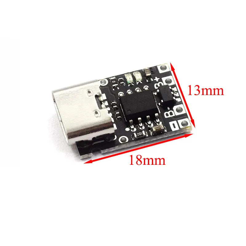 Type-C USB TP4057 1A Lithium Battery Charging Protection Board Module Polymer Battery Over TP4056 With Temperature Protection