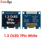 RoHS 1.3 inch OLED Module White/Blue  SPI/IIC I2C Communicate Color 128X64 1.3 inch OLED LCD LED Display Module 1.3" OLED Module