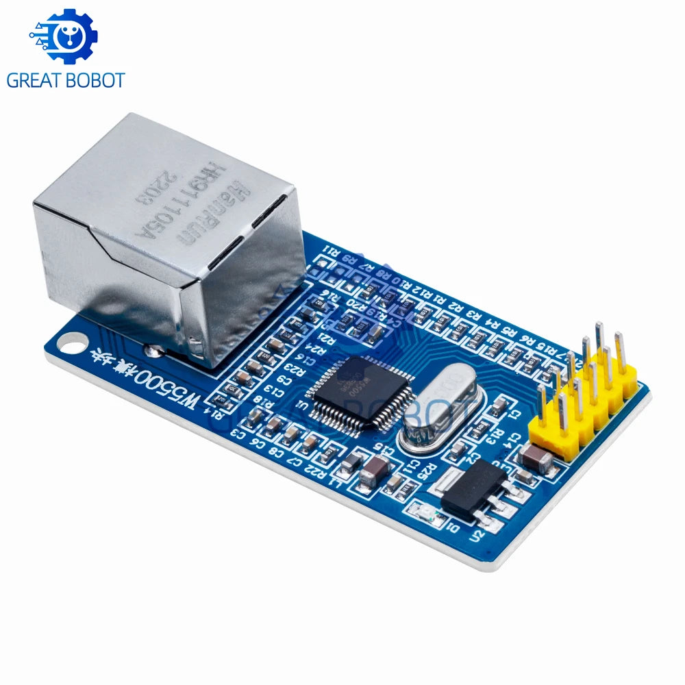 BS 1PCS  W5500 Ethernet network module hardware TCP / IP 51 / STM32 microcontroller program over W5100