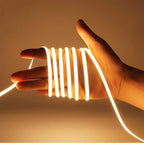 FOB COB LED Strip Lights 3mm 5mm 8mm 10mm 12V 24V Flexible Dimmable LED Tape Easy Install Cuttable 3000K 4000K 6000K LED Tape