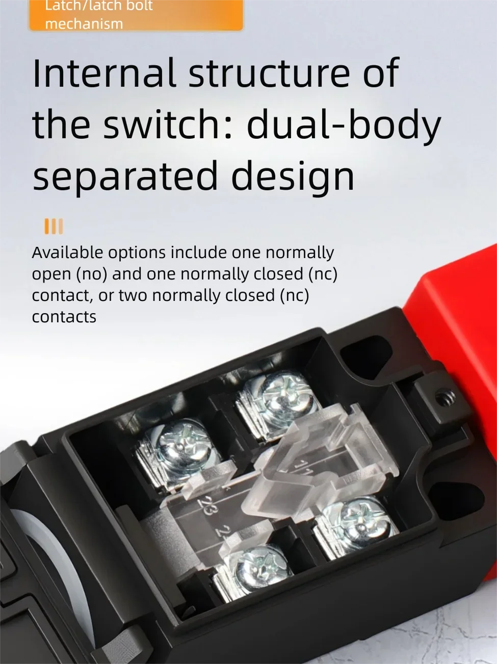 Miniature Electromagnetic Lock Industrial Safety Door Switch Travel Limit Switch Key Plug for Travel