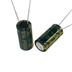 50pcs 1500uF 16V 1500MFD 16WV 10*16mm Aluminum Electrolytic Capacitor Radial