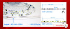 240LEDs/m LED Strip 2835 DC12V 24V Home Light Strip 5M 1200LEDs High Light Red Green Blue Flexible And Cuttable Soft Lamp Bar
