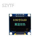 0.96 inch IIC Serial Yellow Blue White OLED Display Module 128X64 I2C SSD1306 12864 LCD GND VCC SCL SDA 0.96" for Arduino
