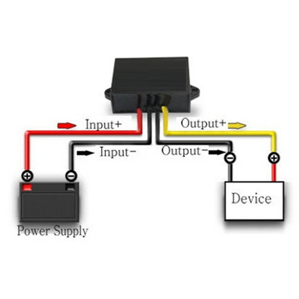 DC 12V 24V to 5V 12V to 5V 1A 3A 5A 8A 10A 5 Volts Voltage Reducer Step-down Module Power Converter Buck Voltage Converter