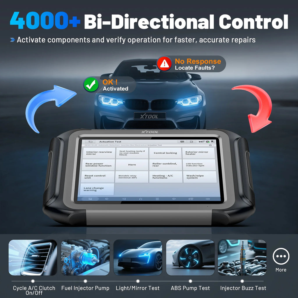 XTOOL D9S PRO D9SPRO Car Diagnostic Tool Bluetooth ECU Programming/Coding Automotive Scanner 45 Services CANFD DOIP FCA Topology