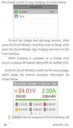 ToolkitRC M8AC Smart Lipo Battery Charger Discharger AC 200W DC 600W 20A for 1-8S LiHV Lipo Battery PD 65W FPV Model Parts Car