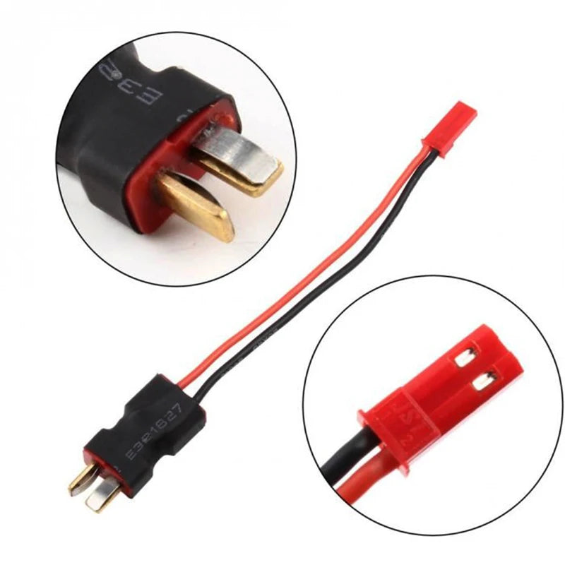1/3/5PCS XT60 T Plug Female to Male JST Female Adapter For RC Helicopter Quadcopter LiPo Battery Plug Connector