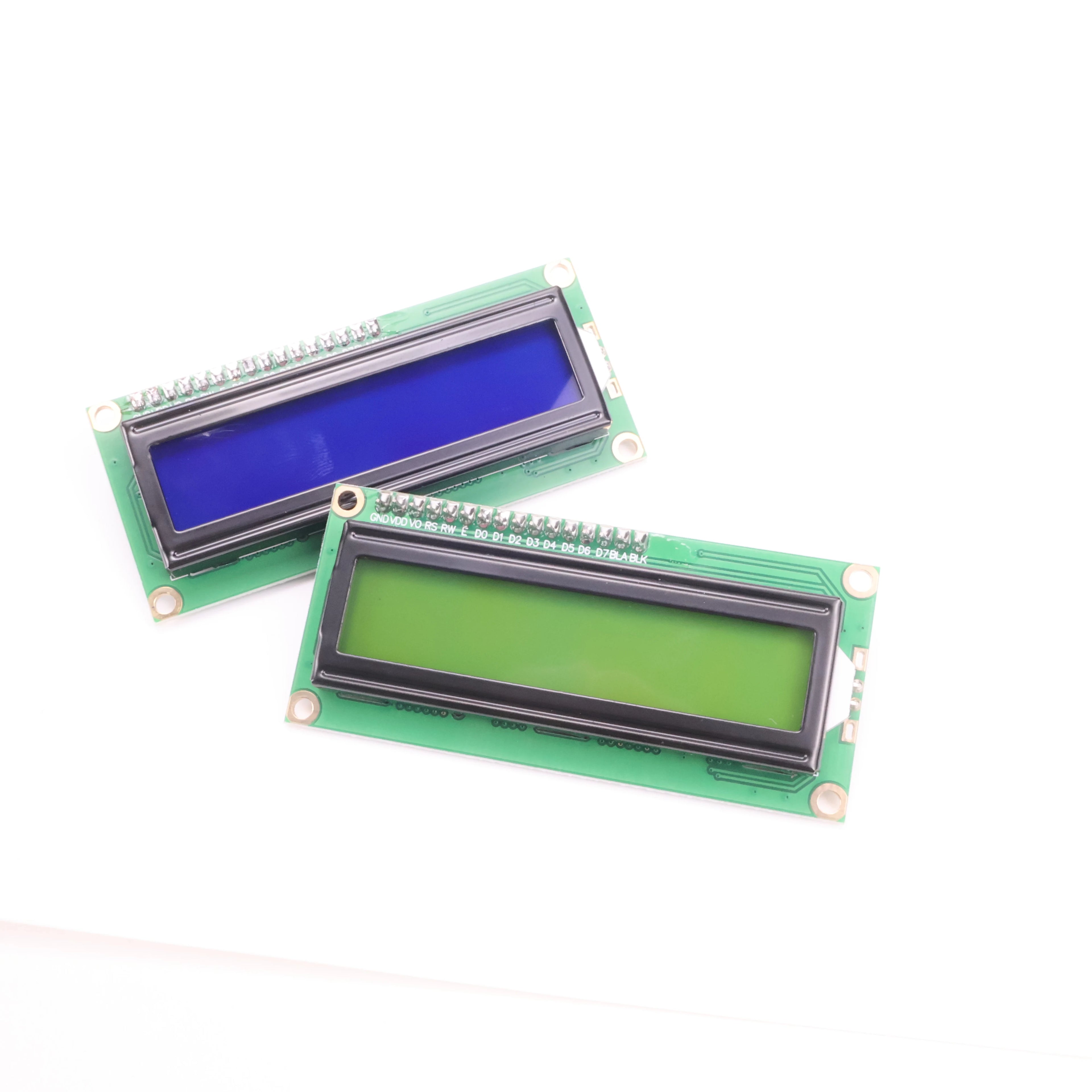 LCD1602 Module 16x2 Character I2C PCF8574 for Arduino Blue Yellow Green 1602A Development Board Mega2560 LCD 5V Adapter Plate