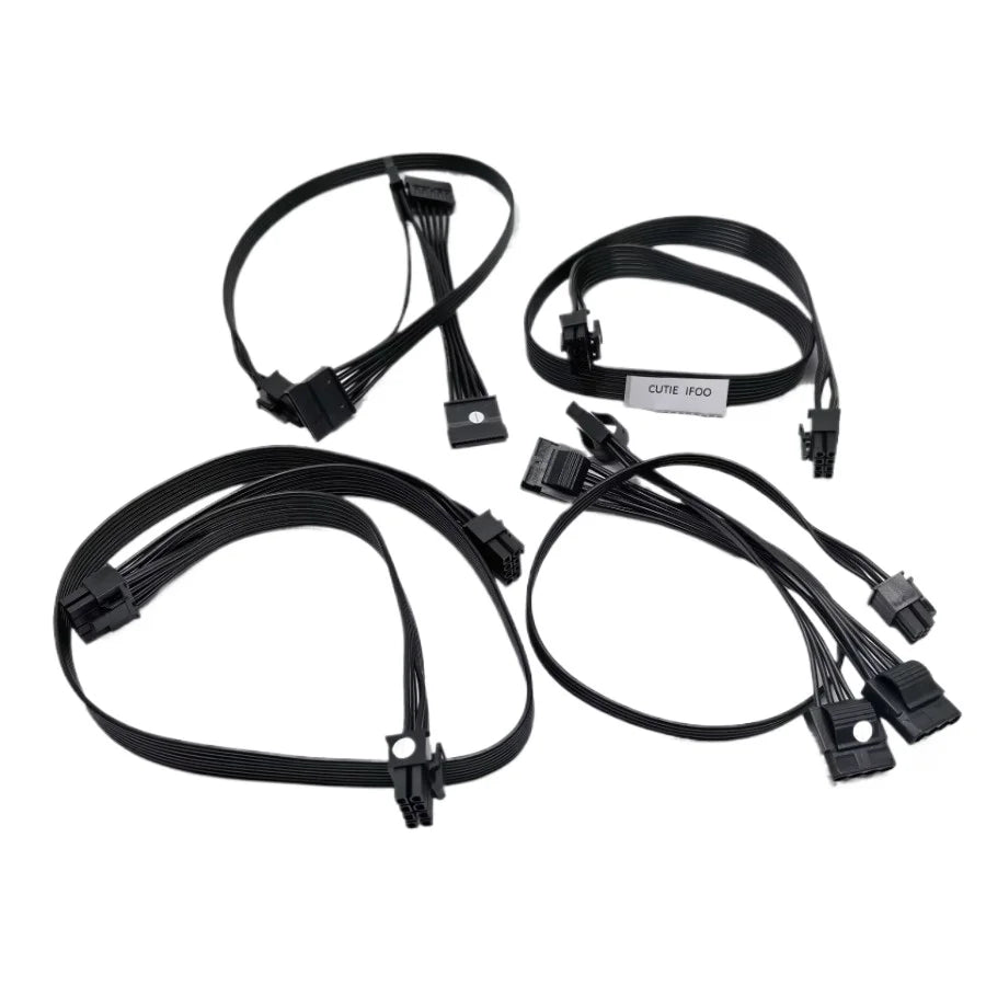 8/6Pin To GPU8(6+2)pin CPU8pin(4+4pin) SATA IDE Molex Power Cable for Thermalright TR-TG650 750 850 1000 1200W  Module