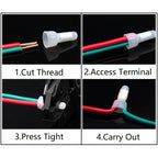 10~2000pcs Wire Terminal CE Type CE-1 CE-2 CE-5 CE-8 Pressure Nylon66 Closed End Caps Connector Car Audio Cable Crimp Splice